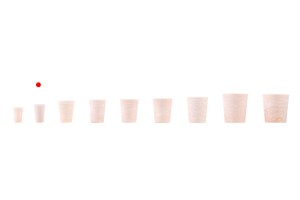 Liège conique en silicone aux dimensions 21 x 14,2/10,7 mm - pour F 11 (PP 18)-5