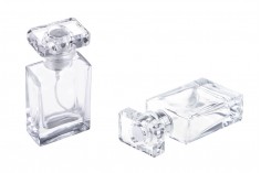 Flacon de parfum en verre de 30 ml avec bouchon et vaporisateur (PP 15)