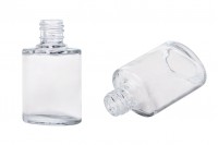 Glass perfume bottle oval 30 ml