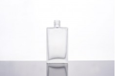 Bottiglietta quadrata di vetro sabbiato da 60 ml per profumo