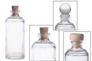 Glasflasche 55ml ohne Korken-εικόνα_σύνθεση