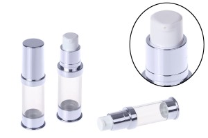 Airless Spender für Creme 5ml gold/silber-3