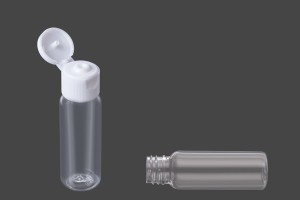 Flacon de shampooing en plastique de 20 ml pour hôtels avec couvercle rabattable - Lot de 100 pièces-2
