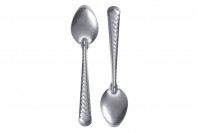 Teelöffel metallisch silber -9.5cm