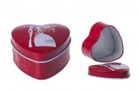 Aluminum heart-shaped box wedding theme