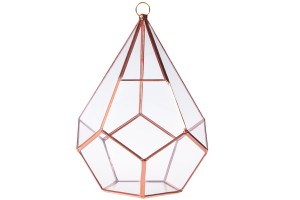 Hängende Glasvase für Kerzen-5