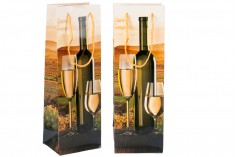 Sacs d'emballage en papier pour les bouteilles de vin