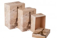 Gift box in a set S-M-L - Eiffel Tower