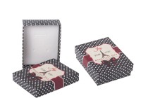 Papierschachtel ''Eiffel'' für Schmuckstücke- Set aus 12 Stücken  (Small)