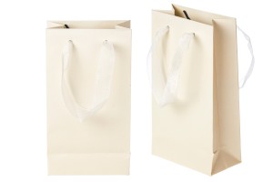 Laminierte Geschenktasche mit Henkel 2cm aus Glasbatist in verschiedenen Farben-14