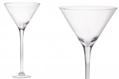 Pahar de sticlă Martini decorativ - Medium