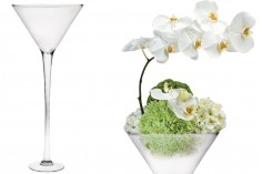 Pahar de sticlă Martini decorativ - Large