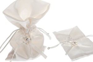 Satin pouch for favors, sugarcoated goods, jewelry-photo_produit