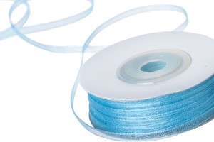 Ruban organza de 3 mm en couleurs variées - Rouleau de 50 mètres-7