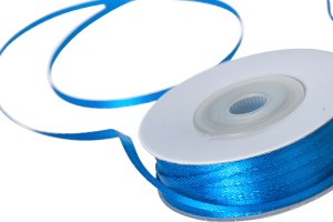 Ruban de satin pour décoration de 3 mm de large en différentes couleurs - 50 m par pièce-2