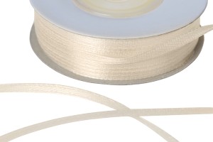 Ruban de satin pour décoration de 3 mm de large en différentes couleurs - 50 m par pièce-6