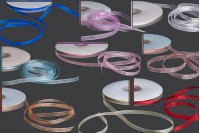 Organza Ribbon 6 mm in different colours-A 50 metre roll