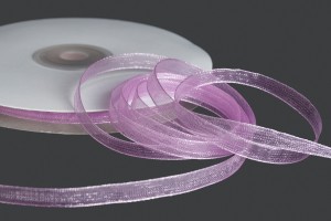 Ruban organza de 6 mm en couleurs variées - Rouleau de 50 mètres-2