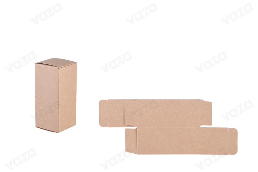Schachtel aus Kraftpapier, ökologisch 47x47x105 - 50 Stk Schachtel aus Kraftpapier, ökologisch 47x47x105 - 50 Stk-bildgruppe