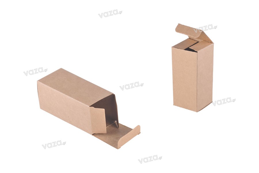 Κουτάκι χάρτινο κραφτ οικολογικό 47x47x105 - 20 τμχ