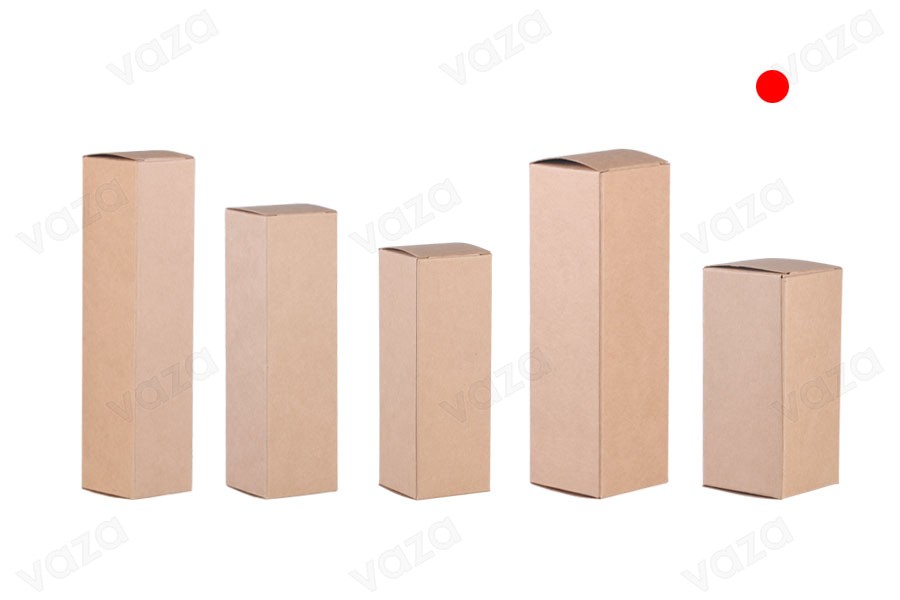 Schachtel aus Kraftpapier, ökologisch 47x47x105 - 50 Stk Schachtel aus Kraftpapier, ökologisch 47x47x105 - 50 Stk-bildgruppe