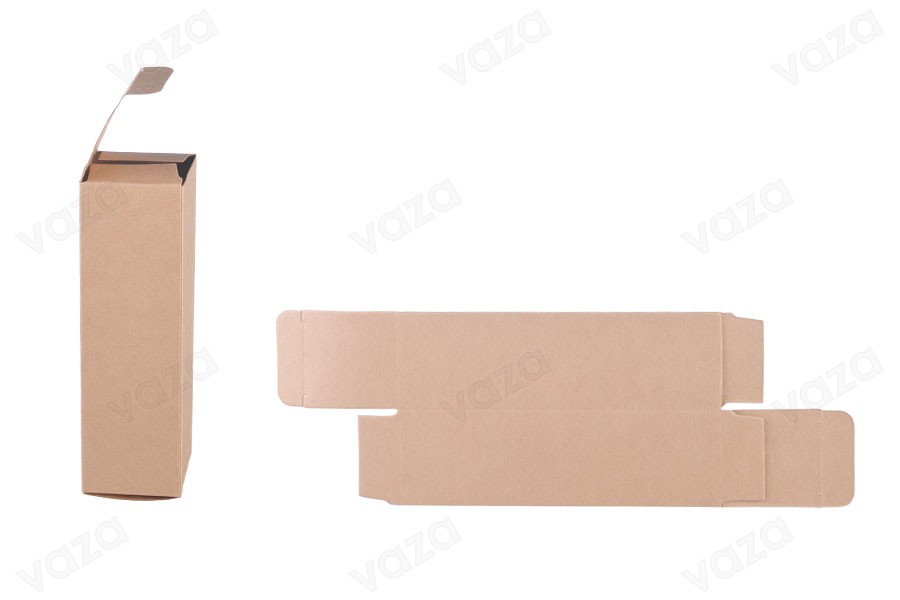Schachtel aus Kraftpapier, ökologisch 47x47x145 - 50 Stk Schachtel aus Kraftpapier, ökologisch 47x47x145 - 50 Stk-bildgruppe