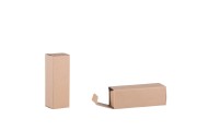 Kraft eco-colour paper box in size 38x38x110mm - 20 pcs