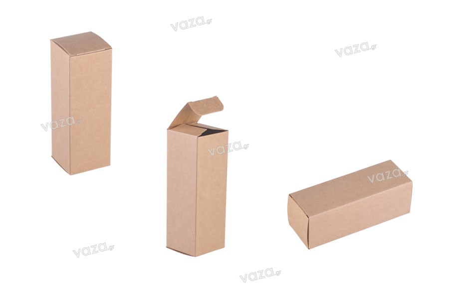 Kraft eco-colour paper box in size 38x38x110mm - 20 pcs | Packaging boxes