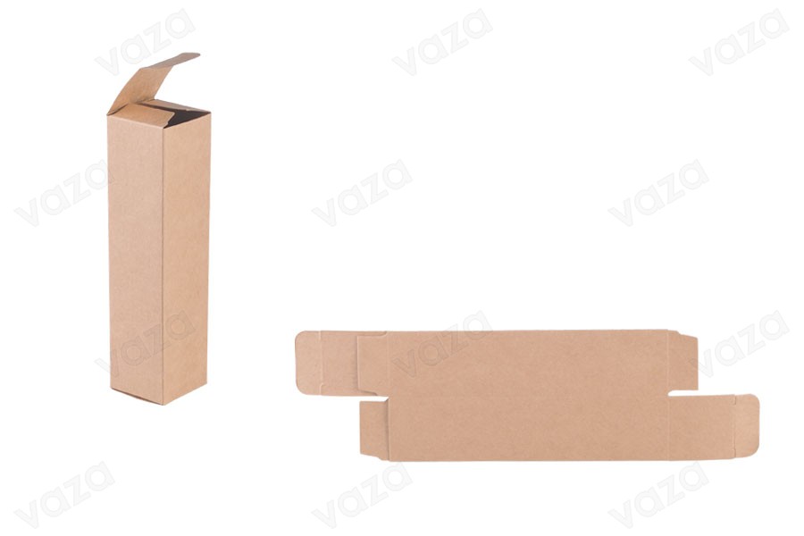 Schachtel aus Kraftpapier, ökologisch 38x38x160mm - 20 Stücke Schachtel aus Kraftpapier, ökologisch 38x38x160mm - 20 Stücke-bildgruppe
