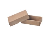 Κουτί συσκευασίας από χαρτί κραφτ χωρίς παράθυρο 240x130x60mm - 12 τμχ