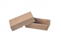 Kraft paper box without window in size 240x130x60 mm- 12 pcs