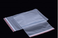 Bustine trasparenti con chiusura a zip 10x17 cm – 100 pz