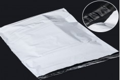 Self-seal adhesive waterproof PE courier bags in size 380x520 mm - 100 pcs