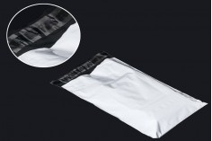 Self-seal adhesive waterproof PE courier bags in size 170x300 mm - 100 pcs