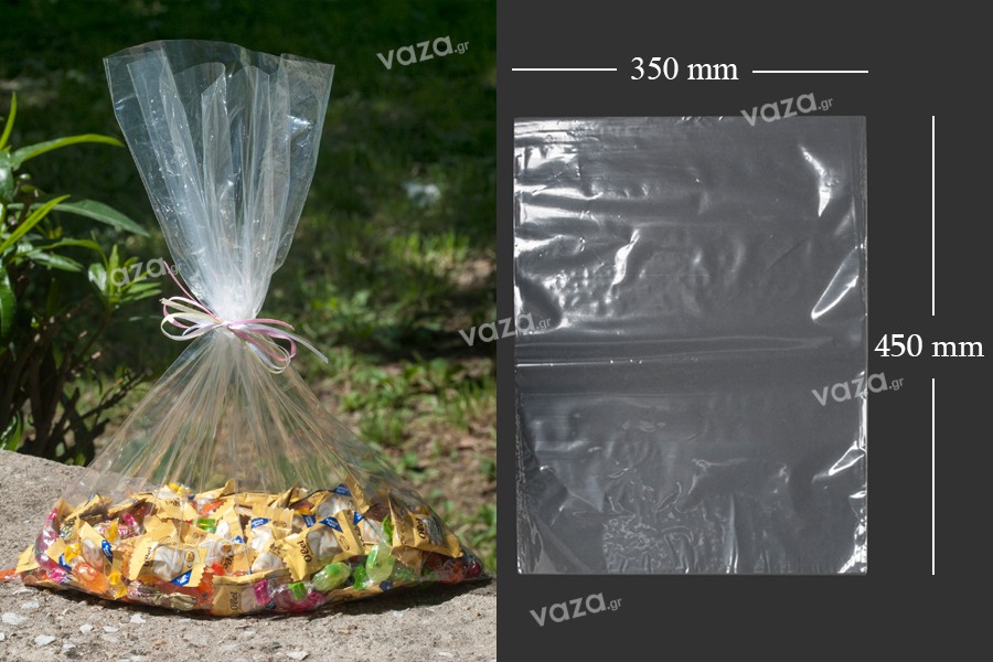Bustine – Film termoretraibile (POF Shrink) per imballaggio alimentare 350x450 mm – 100 pz
