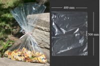 Sachets - films thermorétractable (POF rétrécissant) pour emballage alimentaire 400x500 mm – pack de 100 pièces
