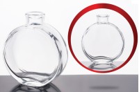 150ml oval-shaped glass bottle for spirits