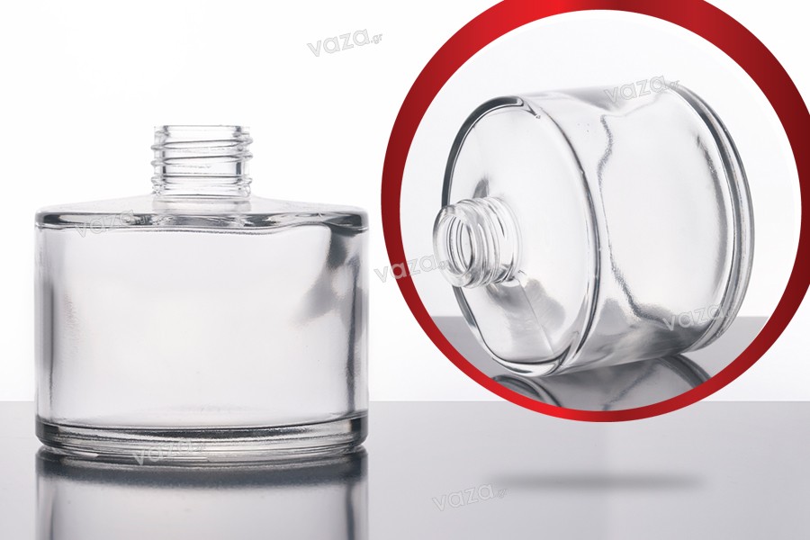 Zylindrische Glasflasche 200 ml (PP 28)