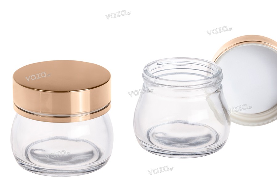 24 Mini Verres 50 ml Avec Couvercles Et Étiquettes - Bocaux Hermétique Pour  Cadeau