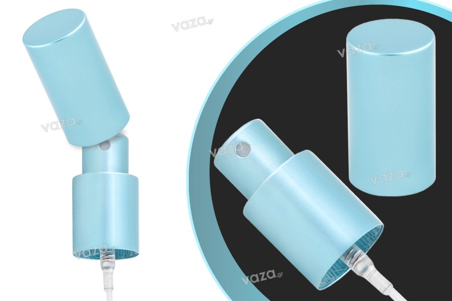 Spray d'aluminium 18/415 de couleur bleu clair mat