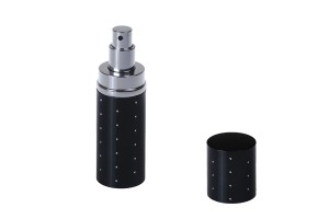 Parfüm Flakon mit Strass 50ml  rot  schwarz oder silber-5