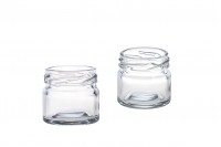 30 ml glass favor jar without a cap *