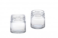 40 ml glass favor jar without a cap*