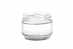 230ml glass jar for jams, cheesecake or cream puff desserts