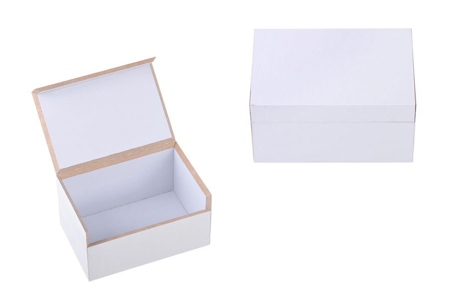 Κουτάκι ξύλινο πολλαπλών χρήσεων 75x50x40 άσπρο-