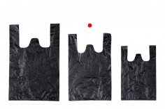 Σακούλα πλαστική 32x50 cm σε μαύρο χρώμα - 100 τμχ
