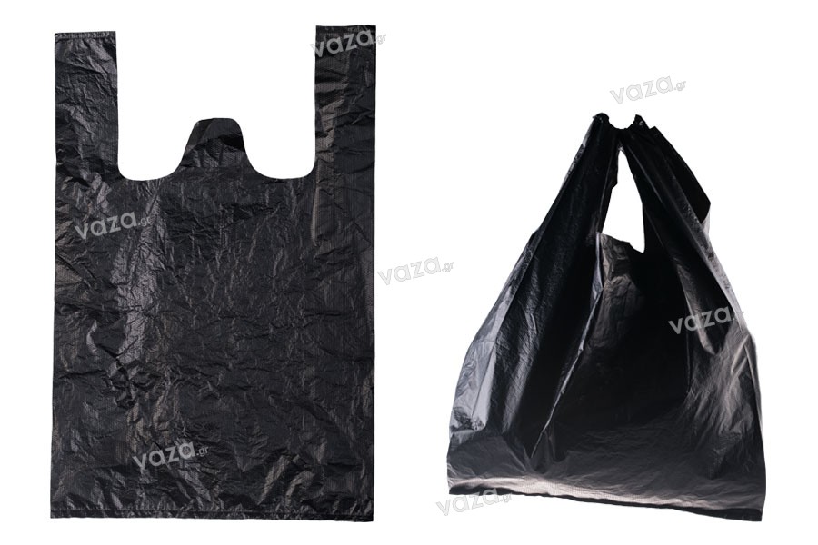 Busta in plastica  35x 55 cm di colore nero – 100 pz 