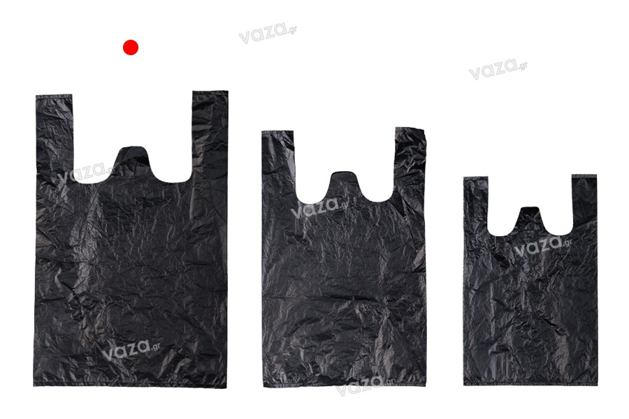 Sac plastique 35x50 cm noir – pack de 100 pièces