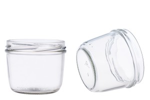 Barattolo in vetro 230 ml per dolciumi e candele - 26 pz-2