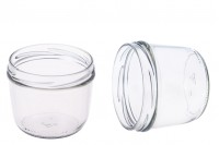 Glass jar 230 ml for sweets and candles - 26 pcs